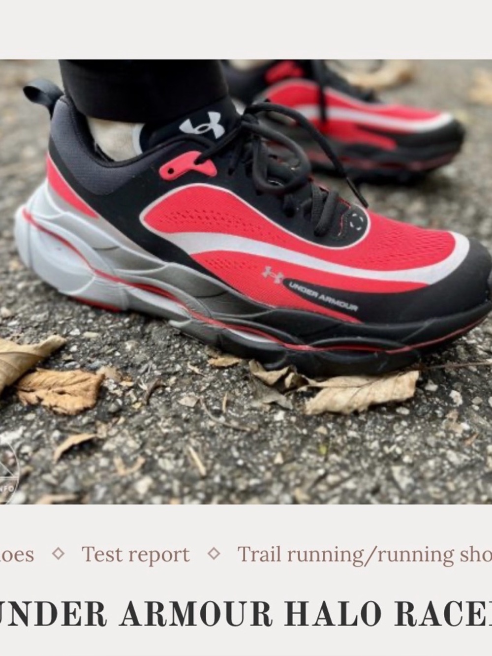 Under Armour  Women's Halo Racer Running Shoes; Sz: 8.5; Like New - Picture 3 of 14